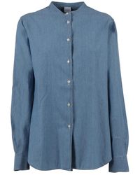 Aspesi - Denim Shirts - Lyst