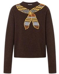 Moschino - Round-Neck Knitwear - Lyst
