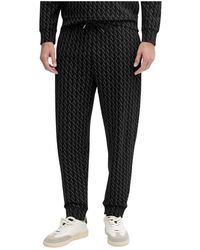 ARMANI EXCHANGE - Broeken ,Zwart ,Katoen Trainingsbroeken - Lyst