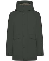 Rrd - Jassen ,Groen ,Polyester Egg Floating Parka Jkt - Lyst