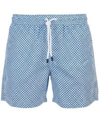 Fedeli - Madeira Airstop Zwemshort - Lyst