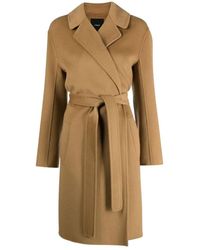 Pinko - Belted Coats - Lyst