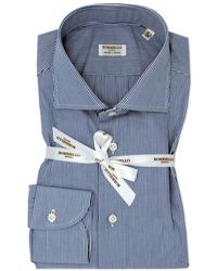 Borriello - Overhemden ,Blauw ,Casual Overhemd - Lyst