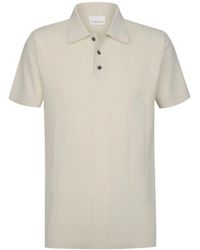Profuomo - Tops ,Wit ,Denim Ppxd 10030 Polo - Lyst