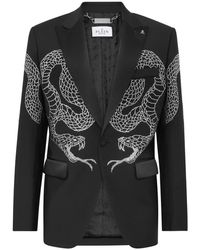 Philipp Plein - Blazer Lord Fit Snake - Lyst