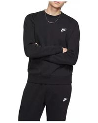 Nike - Club Fleece Crewneck Sweater - Lyst