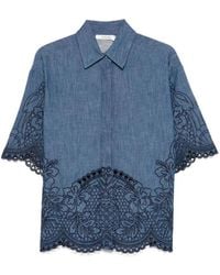 Zimmermann - Denim Shirts - Lyst