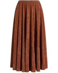 Alberta Ferretti - Midi Skirts - Lyst