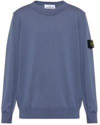 Stone Island - Round-Neck Knitwear - Lyst