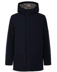 Suns - Jassen ,Blauw ,Polyester Polyester Puffer En Parka Jassen - Lyst