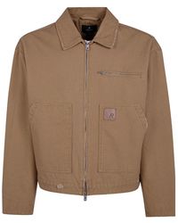 Represent - Jassen ,Bruin ,Katoen Worker Jacket - Lyst