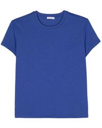 Patrizia Pepe - Camiseta logo ola azul - Lyst