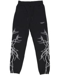 PHOBIA ARCHIVE - Broeken ,Zwart ,Katoen New Lightning Pant - Lyst