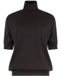 Prada - Luxe Cashmere Turtleneck Sweater - Lyst