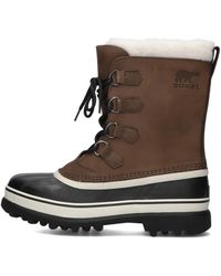 Sorel - Schoenen ,Bruin ,Wol Waterdichte Bruine Enkelboots Caribou - Lyst