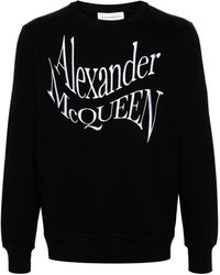 Alexander McQueen - Schwarze pullover für männer - Lyst