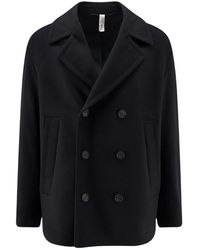 Hevò - Double-Breasted Coats - Lyst