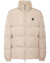 Philipp Plein - Jassen ,Nylon Nylon Puffer Jacket Late Checkout - Lyst