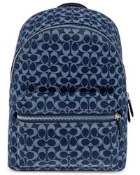 COACH - Charter Rucksack Aus Signature-Denim - Lyst