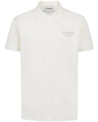 Iceberg - Polo-shirt mit logo,logo print baumwoll t-shirt - Lyst