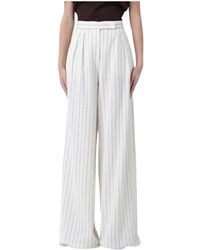Max Mara - Wide Trousers - Lyst