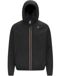 K-Way - Jassen ,Zwart ,Polyester Sia Jacket - Lyst