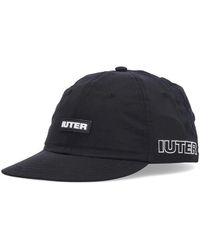 Iuter - Schwarze Flache Schirmmütze Familie - Lyst