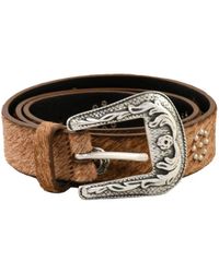 Eleventy - Leder gürtel - Lyst