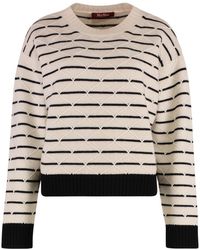 Max Mara - Round-Neck Knitwear - Lyst