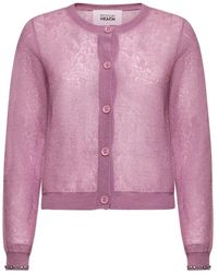 Silvian Heach - Cardigan Met Ronde Hals - Lyst