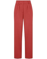 Soya Concept - Rote Wide-Leg Hose Sc-Banu 116 - Lyst