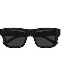 Gucci - Sonnenbrille Gg2072 Sa 002 Schwarz Grau/Grau Herren - Lyst
