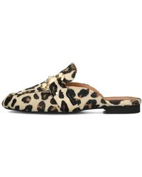 Notre-v - Braune Wildleder Sommer Hausschuhe - Lyst