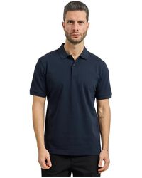 HUGO - Tops ,Blauw ,Parlay Polo - Lyst