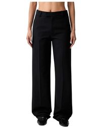 A.P.C. - Broeken ,Blauw ,Katoen Becky Broeken - Lyst