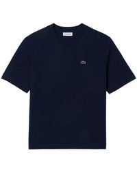 Lacoste - T-shirt in jersey organico di lusso - Lyst