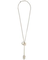Rabanne - Key Pendant Necklace - Lyst