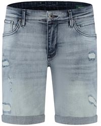 Pure Path - Denim Shorts - Lyst