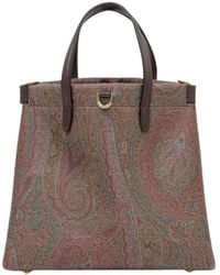 Etro - Essential Medium Paisley Tote Bag - Lyst