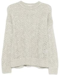 Brunello Cucinelli - Round-Neck Knitwear - Lyst