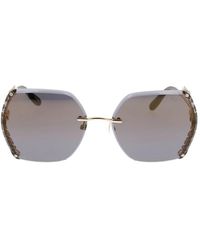 Chopard - Accessoires ,Geel ,Stijlvolle Zonnebril Voor Zonnige Dagen - Lyst