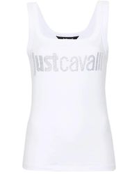 Just Cavalli - Sleeveless Tops - Lyst