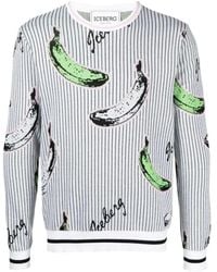 Iceberg - Round-Neck Knitwear - Lyst