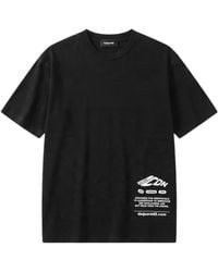 DSquared² - Maxi Logo Patch T-Shirt - Lyst