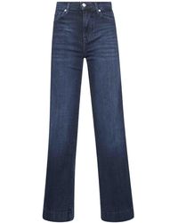 7 For All Mankind - Straight Jeans - Lyst