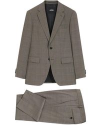 BOSS - Single Breasted Suit - Lyst