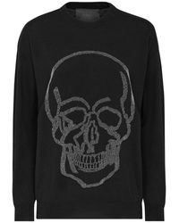 Philipp Plein - Round-Neck Knitwear - Lyst