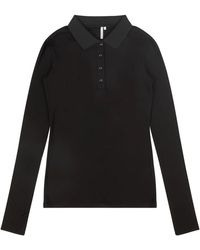 Entire studios - Tops ,Zwart ,Polo Ml - Lyst