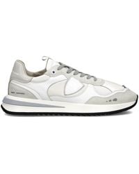 Philippe Model - Schoenen ,Grijs ,Katoen Olympique Running Sneaker - Lyst