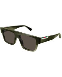 Gucci - Rechthoekige Zonnebril - Lyst